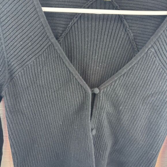 Favorite Daughter Darcy Cashmere Blend Cropped Cardigan Sweater - Picture 4 of 8